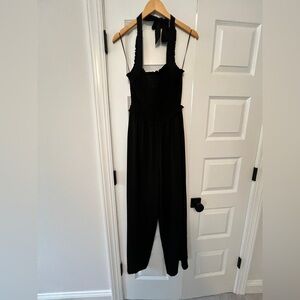 Candies Elegant Black Jumpsuit Size Small